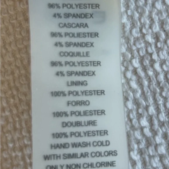 Vince Camuto Navy Sheath Dress with White Lace Front Trim - Picture 7 of 10